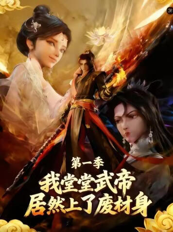 我堂堂武帝居然上了废材身封面图