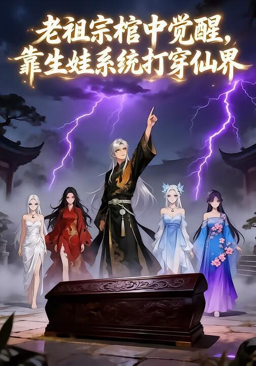 老祖宗棺中觉醒，靠生娃系统打穿仙界封面图
