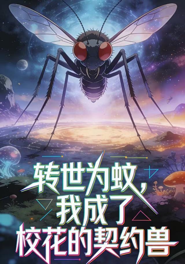 转世为蚊，我成了校花的契约兽封面图