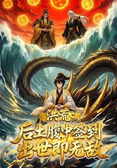 洪荒后土腹中签到出世即无敌封面图