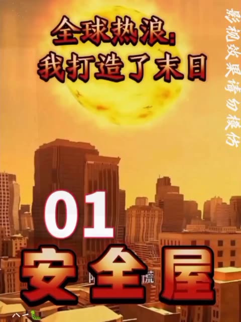 全球热浪：我打造了末日安全屋封面图
