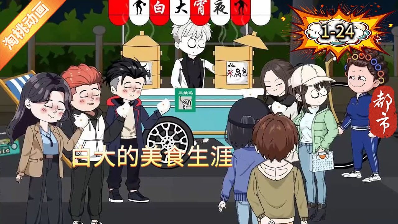 白大的美食生涯封面图