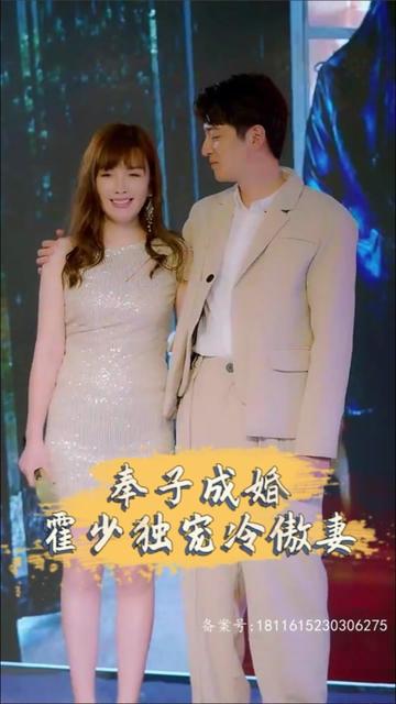 奉子成婚，霍少独宠冷傲妻封面图