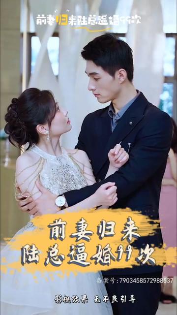 前妻归来陆总逼婚99次封面图