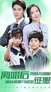 离婚后带着龙凤胎逼着总裁跪着马桶唱征服封面图